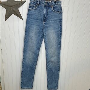 Reformation Liza Ultra High Rise Straight Jeans Size 24